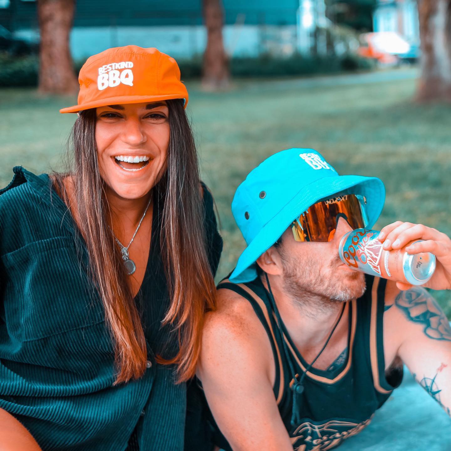 Best Kind BBQ custom headwear